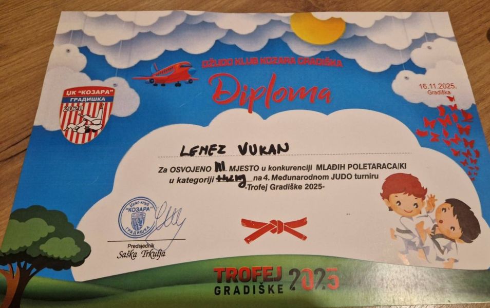 Џудо турнир у Градишци