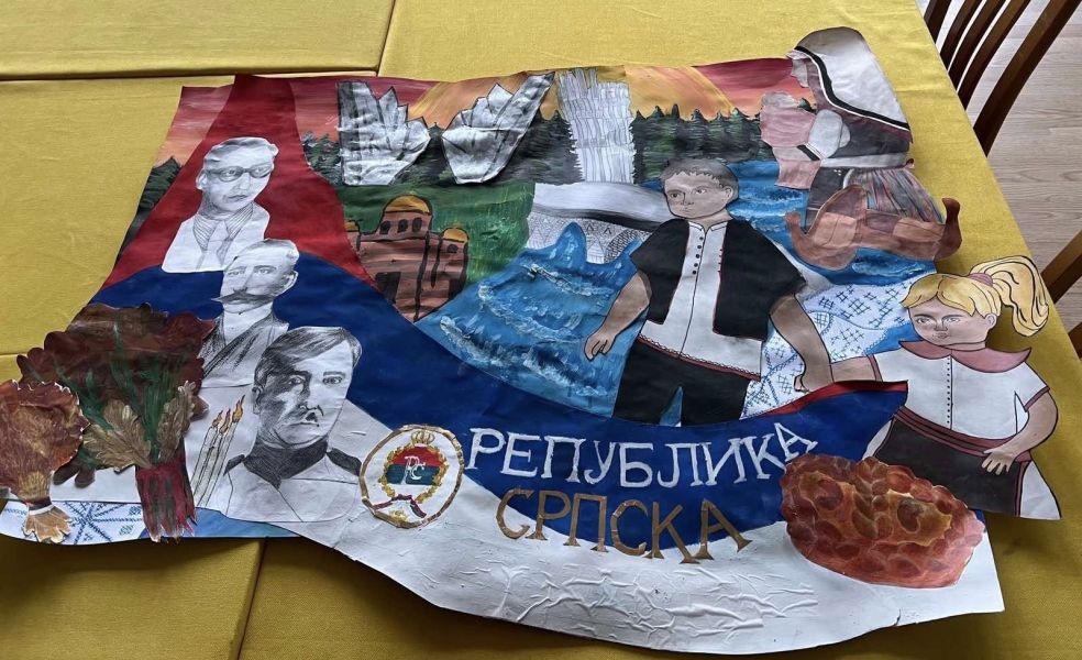 Ликовни радови на тему „Република Српска“